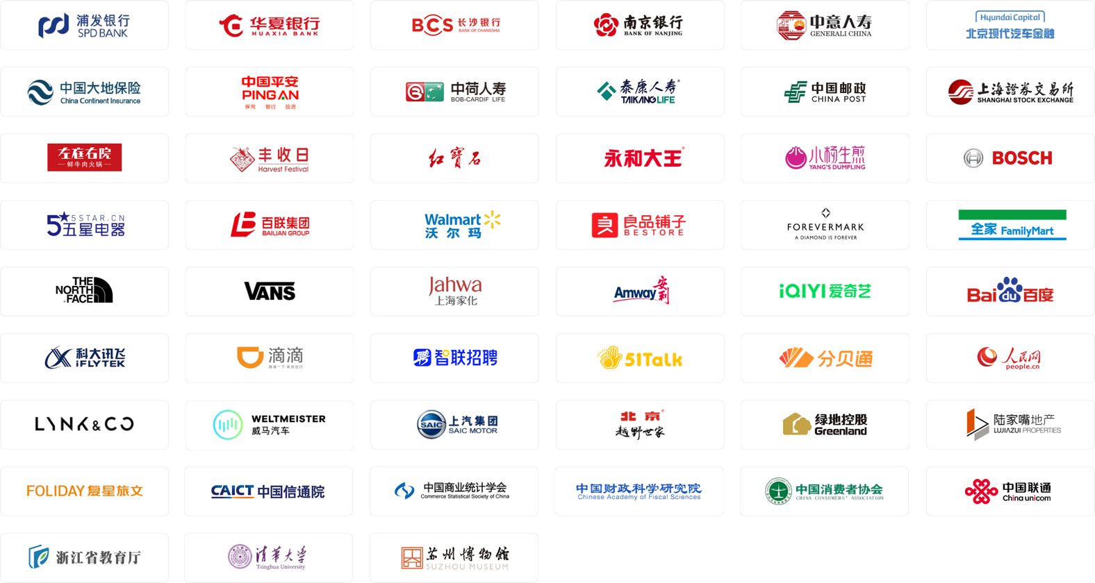 部分合作品牌